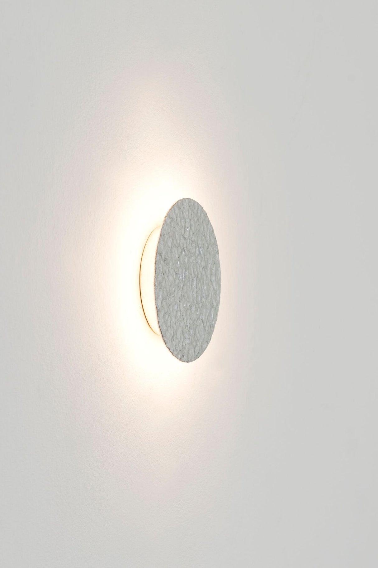 LED-Wandlampe Meteor Piccolissimo gehämmert Ø 19cm