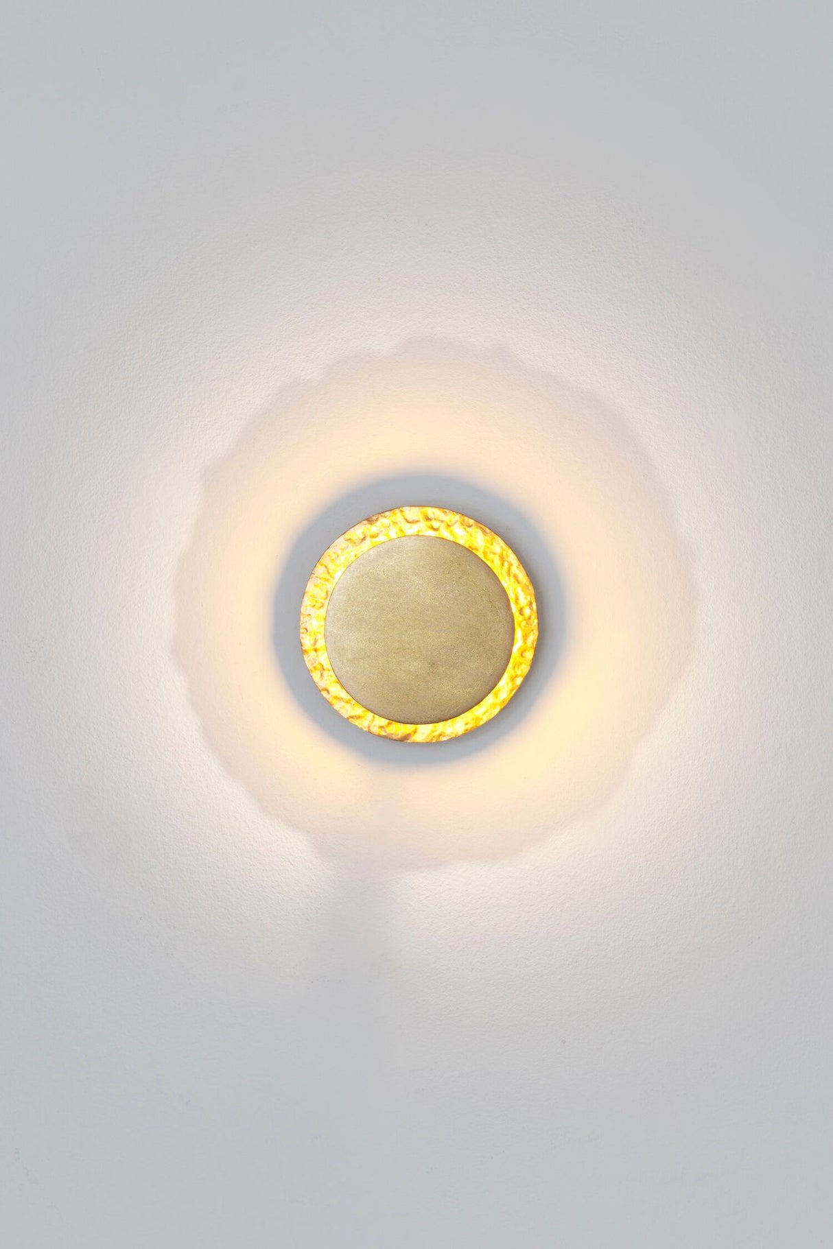 LED-Wandlampe Coronare Piccolo dimmbar mit Scheibe
