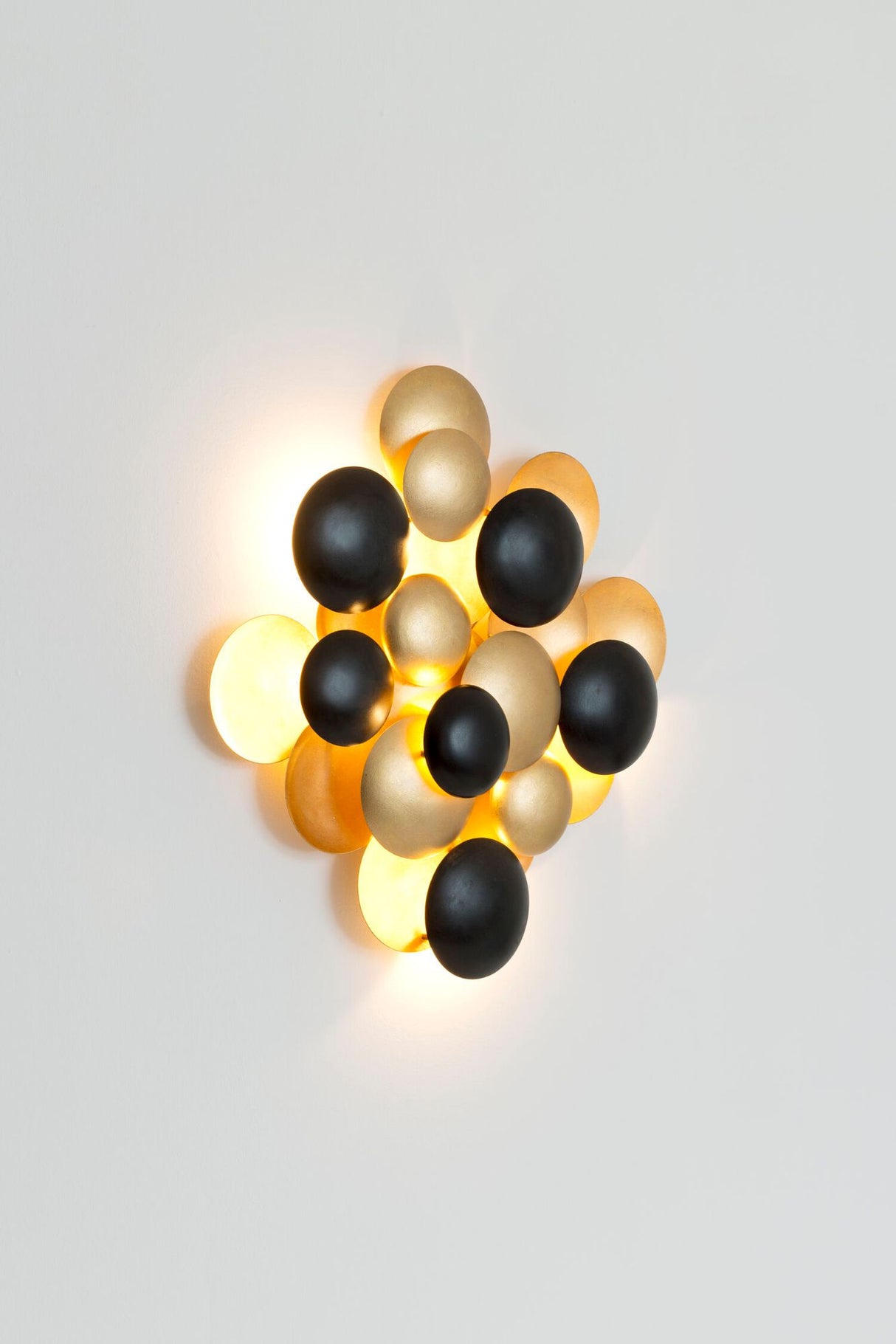 LED-Wandlampe Bolladaria Grande 6-flammig dimmbar 55x11cm