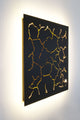 LED-Applique Larica dimmerabile 86x6 cm Oro 