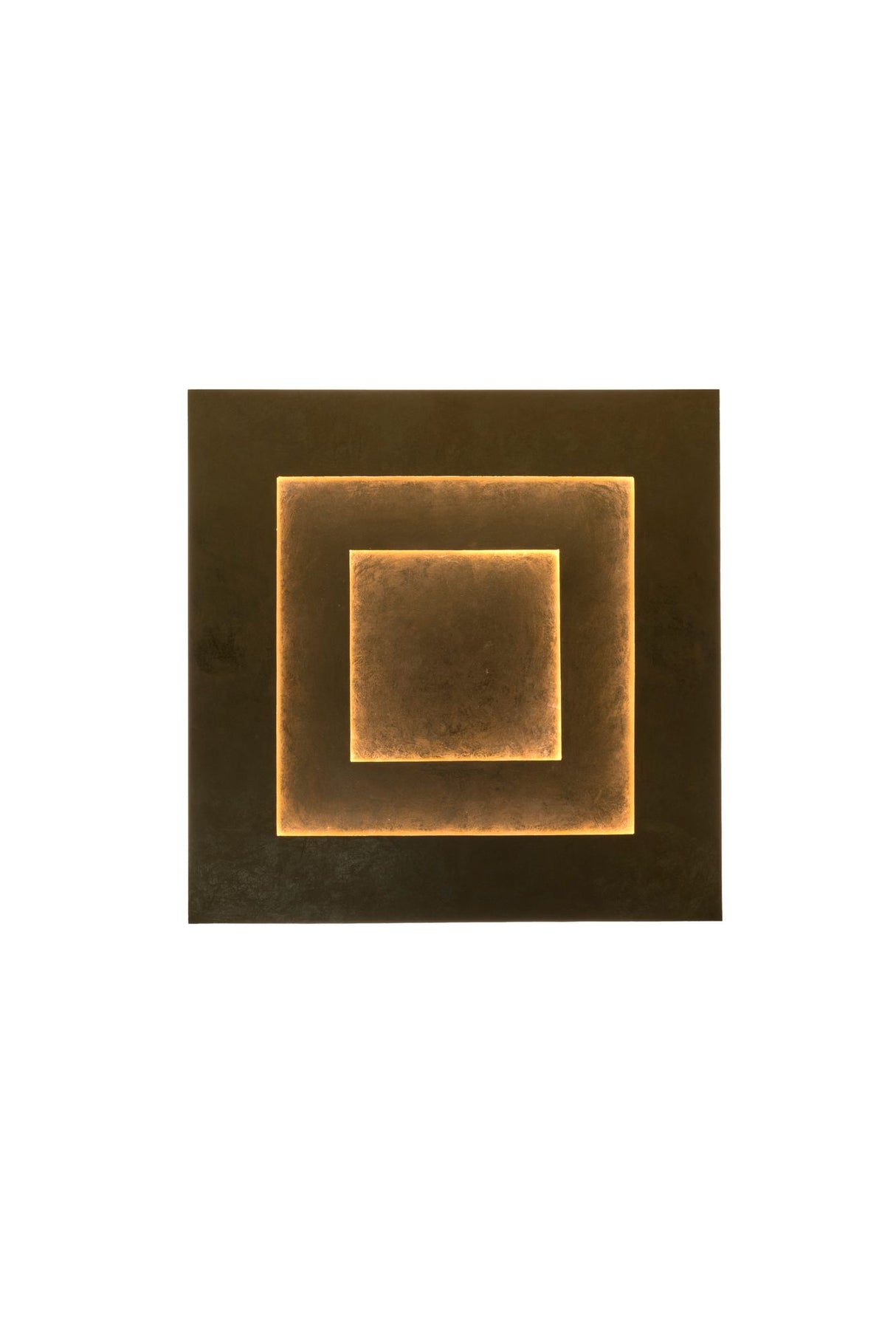 LED-væglampe Masaccio Quadrato dæmpbar 80x6cm guld 
