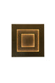 LED-væglampe Masaccio Quadrato dæmpbar 80x6cm guld 