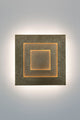LED-væglampe Masaccio Quadrato dæmpbar 80x6cm guld 
