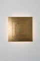 LED-væglampe Masaccio Quadrato dæmpbar 80x6cm guld 
