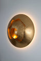 LED applique da parete Nido di Vespe Grande dimmerabile martellata 