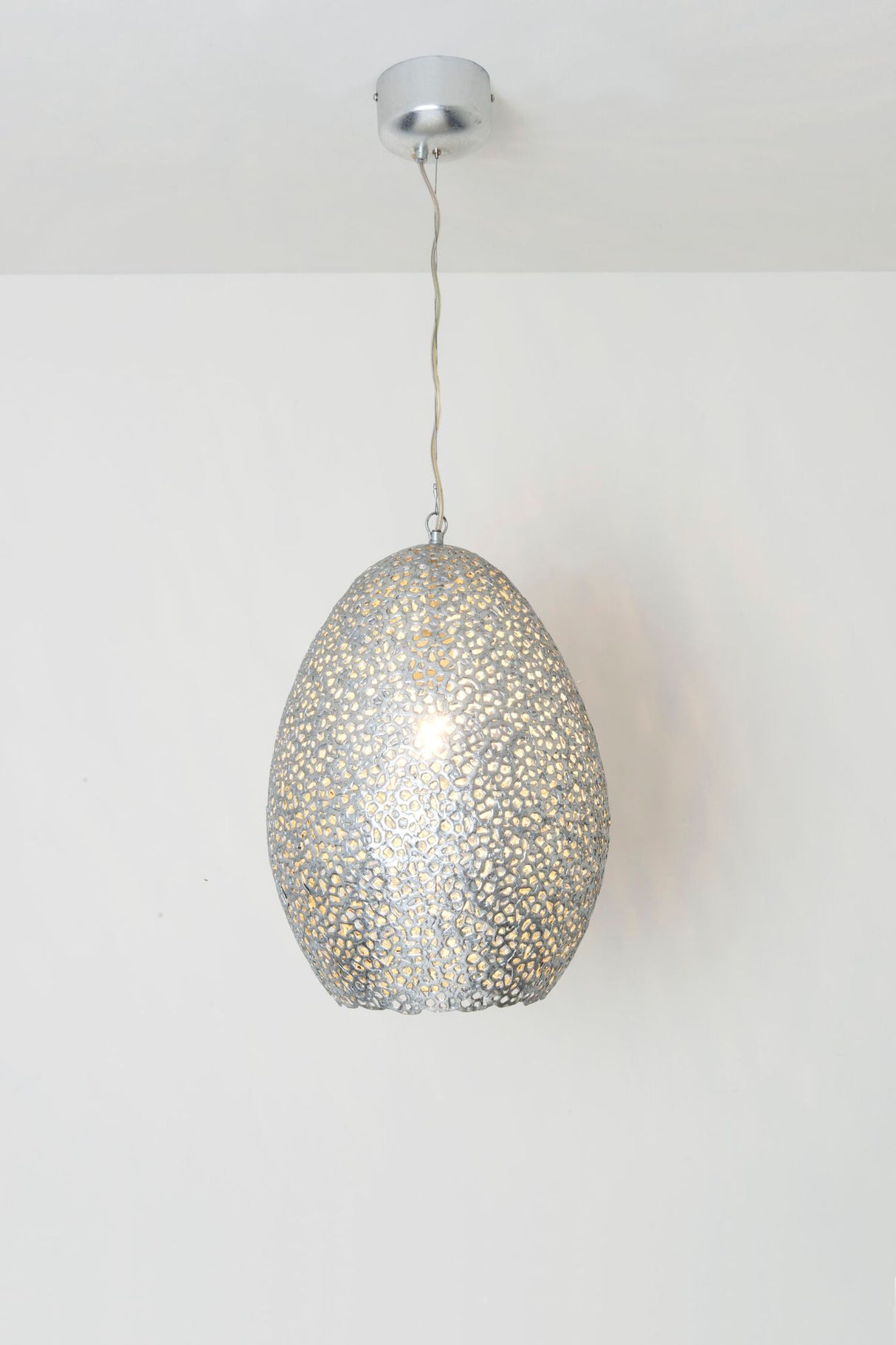 Hängelampe Cavalliere Grande mit Schirm Rund Ø 34cm