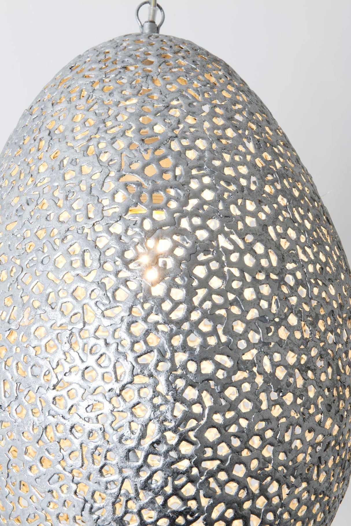 Hängelampe Cavalliere Grande mit Schirm Rund Ø 34cm