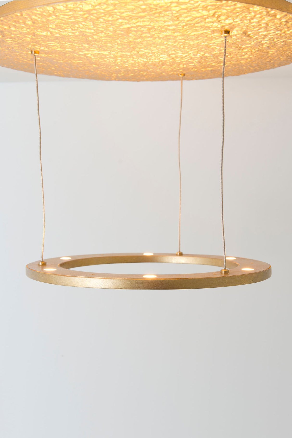 LED-Deckenlampe Venere 6-flammig dimmbar Ring Glatt