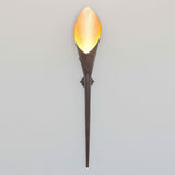 Lampa ścienna Fiaccola Grande Iron Brown-Black Gold
