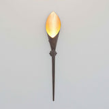 Lampa ścienna Fiaccola Grande Iron Brown-Black Gold