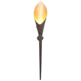 Lampa ścienna Fiaccola Grande Iron Brown-Black Gold