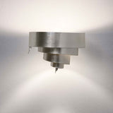 Wandleuchte Banderole Eisen Silber