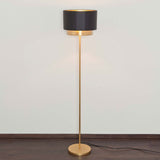 Floor Lamp Mattia Round Iron Gold-Black