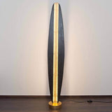 Stehleuchte Simbolo Eisen Braun-Schwarz-Gold