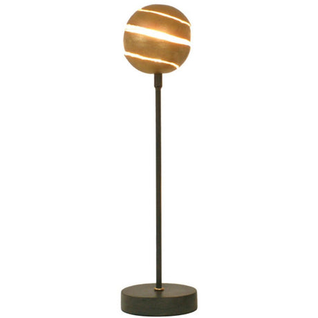 Table lamp Piccola Palla Iron Brown-Black-Gold with modern design and elegant lighting