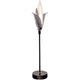 Tischleuchte  Piccola Airone Eisen Schwarz-Silber mit elegantem design aus Metall, ideal für stilvolle Innenräume.