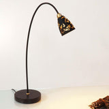 Lampa stołowa Alice Glass Black, Złota