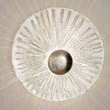 Lampa ścienna Pietro Ø 71 cm 6-sławy srebro