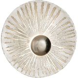 Lampa ścienna Pietro Ø 71 cm 6-sławy srebro