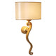 Wandleuchte Trofeo Eisen Gold mit elegantem Goldfinish und stilvollem Design.