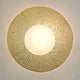 Vegglampe med 2 lyskilder, 90 cm Utopistico Grande jern-glass gull 