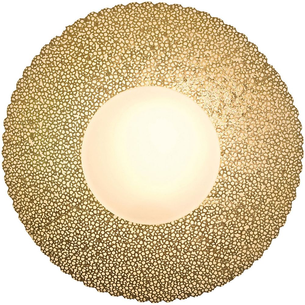 Væglampe 2-flamme 90 cm Utopistico Grande Iron-Glass Gold