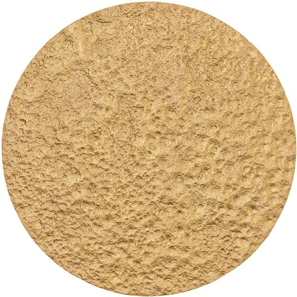 Wandlamp Meteor ijzer goud - detailweergave van het gouden oppervlak met gestructureerde textuur.