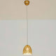Pendelleuchte Lily Piccolo Eisen Gold in Goldfarbe mit filigranem Design, ideal für moderne Räume.
