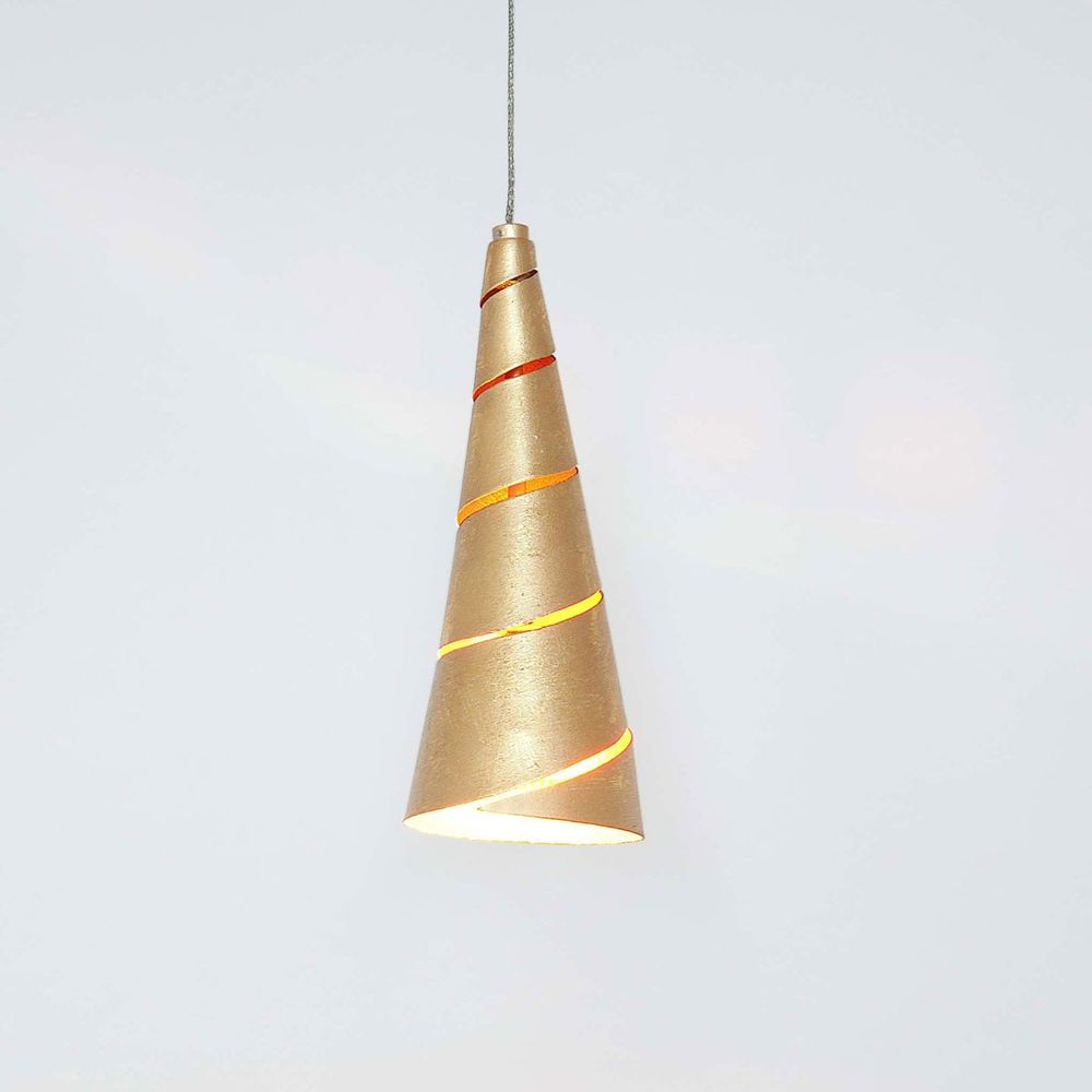 Pendant lamp innovazione iron gold