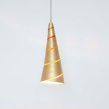 Pendant lamp innovazione iron gold