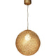 Hängeleuchte Utopistico Ø 40cm Gold mit dezentem Design und warmem Licht, ideal für stilvolle Innenräume.