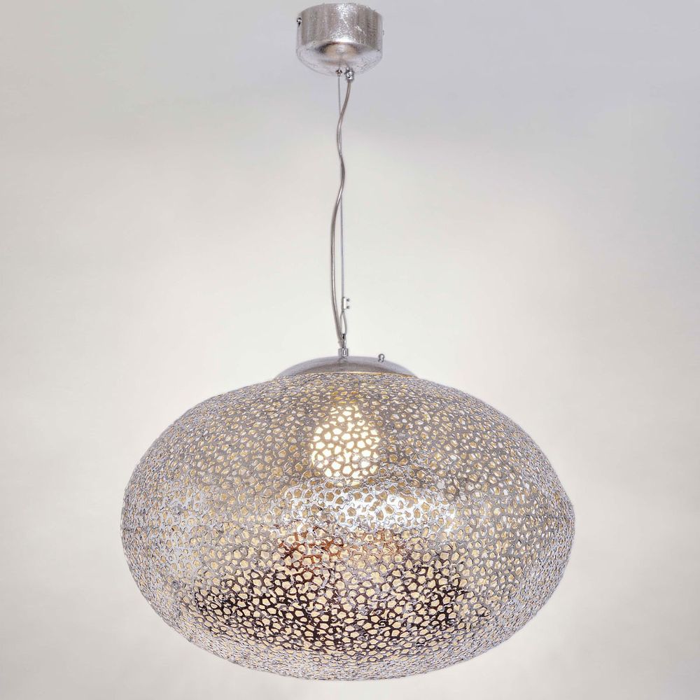 Hängeleuchte Utopistico Eisen Silber