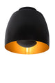 Lampa sufitowa Nolan półokrągła Ø 24 cm czarna (2)