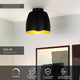 Lampa sufitowa Nolan półokrągła Ø 24 cm czarna (4)