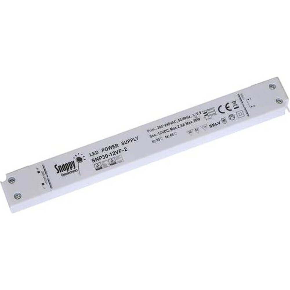 30W zertifiziertes Einbaunetzteil slim 24V IP20 mit Überhitzungsschutz und Schutzklasse IP20.