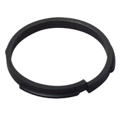 Sprengring schwarz für Möbel-EBL Micro Line, Kunststoffring mit Sprengmechanismus, Draufsicht