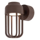 LED-Außenwandleuchte Wells IP54 Rostfarben (1)