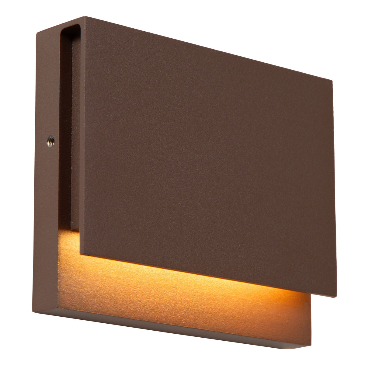 LED-Außenwandleuchte Lomar IP54 Rostfarben 11cm (1)