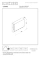 LED-Außenwandleuchte Lomar IP54 Rostfarben 11cm (2)
