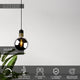 Pendelleuchte Julius mit rauchgrauem Glasschirm Ø 20cm (5)