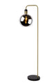 Stehleuchte Julius mit Glasschirm und Marmorsockel 158cm (2)