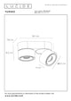 LED-Deckenspot Yumiko 2-flammig dimmbar (6)