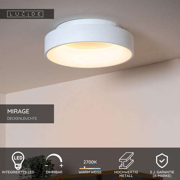 LED-Plafondlamp Mirage 38cm dimbaar warm wit (4)