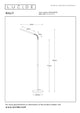 LED-Lese-Stehleuchte Gilly mit flexiblem Lesearm Schwarz (4)