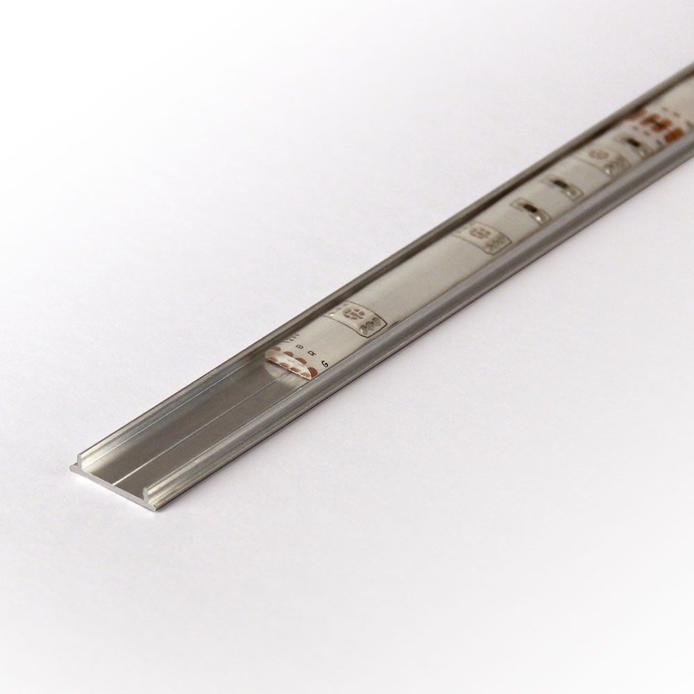 Kylprofil 200 cm aluminium för LED -remsor