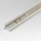 Aufbau-Eckprofil 30° 200cm Weiß ohne Abdeckung für LED-Strips, Aluminiumprofil für LED-Strip-Systeme.