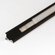 Aufbau-Eckprofil 30° 200cm Schwarz für LED-Strips