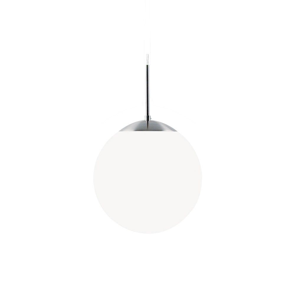 Elegante weiße Pendelleuchte von Nordlux, raffinierte Glasgestaltung, ideal für Küche oder Flur.