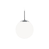 Elegante weiße Pendelleuchte von Nordlux, raffinierte Glasgestaltung, ideal für Küche oder Flur.