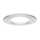 3er LED Einbauleuchten-Set Coin Slim IP44 rund 6,8W Alu Dimmbar mit modernem Design in Aluminium.